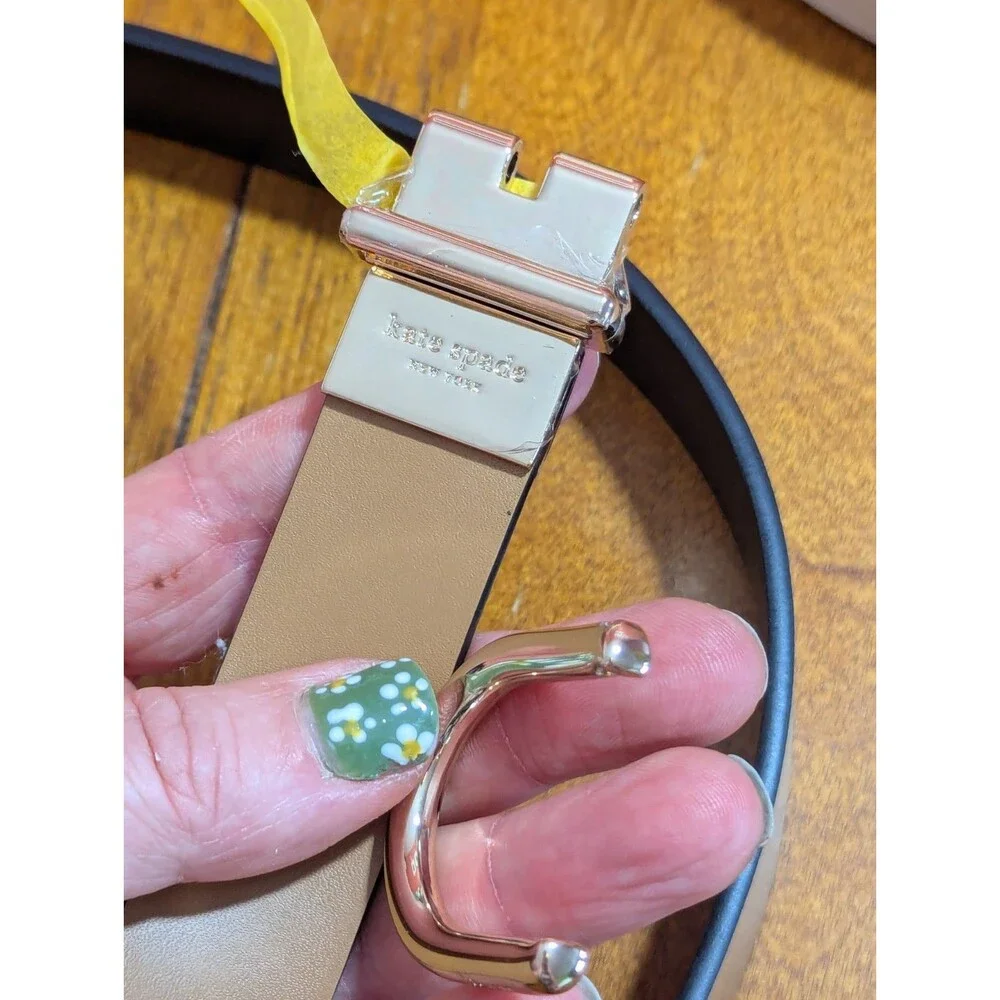 Lot of 4 Kate Spade Belts SALVAGE For Parts or Repair Genuine Leather S